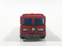 1982 Hot Wheels Fire Eater Red Fire Truck Die Cast Toy Car Vehicle - BW - Blue Lights - Hong Kong