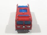 1982 Hot Wheels Fire Eater Red Fire Truck Die Cast Toy Car Vehicle - BW - Blue Lights - Hong Kong