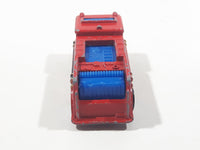 1982 Hot Wheels Fire Eater Red Fire Truck Die Cast Toy Car Vehicle - BW - Blue Lights - Hong Kong