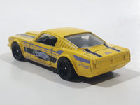 2019 Hot Wheels Muscle Mania '65 Mustang Fastback Yellow Die Cast Toy Muscle Car Vehicle