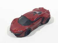 2021 Hot Wheels  Fast & Furious: Fast Stars W Motors Lykan Hypersport Metalflake Red Die Cast Toy Car Vehicle