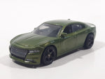 2019 Matchbox MBX Road Trip 2018 Dodge Charger Metalflake Green Die Cast Toy Car Vehicle