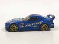 2013 Hot Wheels Night Burnerz Honda S2000 Metallic Blue Die Cast Toy Car Vehicle