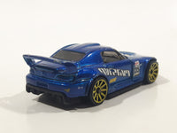 2013 Hot Wheels Night Burnerz Honda S2000 Metallic Blue Die Cast Toy Car Vehicle