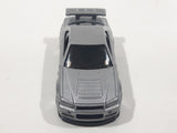 2020 Hot Wheels Fast & Furious Nissan Skyline GT-R R34 Silver Die Cast Toy Car Vehicle