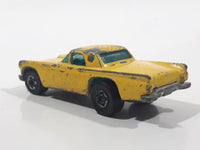 Vintage 1978 Hot Wheels Oldies But Goodies '57 T-Bird Yellow Die Cast Toy Classic Car Vehicle BW Hong Kong