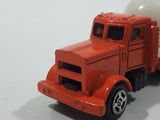 Vintage 1970s Yat Ming Speed Wheels GS-36 Semi Tanker Truck Orange Die Cast Toy Car Vehicle