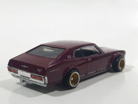 2020 Hot Wheels Nissan Collector Set Nissan Laurel 2000GSX Magenta Plum Purple Die Cast Toy Car Vehicle