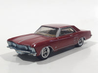 2021 Hot Wheels Boulevard '64 Buick Riviera Metalflake Red Die Cast Toy Muscle Car Vehicle