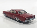 2021 Hot Wheels Boulevard '64 Buick Riviera Metalflake Red Die Cast Toy Muscle Car Vehicle