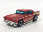 Vintage 1977 Hot Wheels Flying Colors '57 Chevy Red Die Cast Toy Classic Car Vehicle