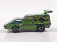 1977 Hot Wheels Flying Colors Spoiler Sport Van Green Die Cast Toy Car Vehicle