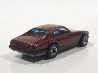 1983 Hot Wheels Jaguar XJS Maroon Burgundy Brown Die Cast Toy Car Vehicle