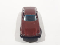 1983 Hot Wheels Jaguar XJS Maroon Burgundy Brown Die Cast Toy Car Vehicle