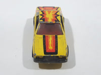 1980 Hot Wheels 1979 Ford Mustang Yellow Die Cast Toy Car Vehicle