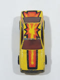 1980 Hot Wheels 1979 Ford Mustang Yellow Die Cast Toy Car Vehicle