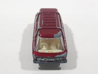 Vintage 1970 Lesney Matchbox Series No. 22 Freeman Inter-City Communter Metallic Red Die Cast Toy Car Vehicle