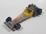 Vintage 1977 Hot Wheels Odd Rod Yellow and Clear Die Cast Toy Dragster Race Car Vehicle