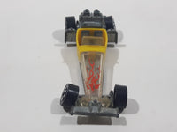 Vintage 1977 Hot Wheels Odd Rod Yellow and Clear Die Cast Toy Dragster Race Car Vehicle