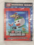 2012 MJ Holding Company Enter Play Nintendo New Super Mario Bros. Wii Official Sticker Collection 25 Stickers Inside New in Package