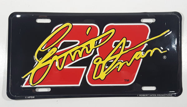 HPSM Robert Yates Promotions NASCAR Ernie Irvan #28 Metal Vehicle License Plate Tag