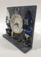 Vancouver Canucks NHL Ice Hockey Team Locker Room Style Resin Clock Sports Collectible