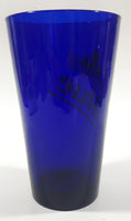 Labatt's Blue Beer 5 3/4" Tall Cobalt Blue Glass Cup