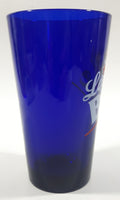 Labatt's Blue Beer 5 3/4" Tall Cobalt Blue Glass Cup