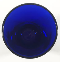 Labatt's Blue Beer 5 3/4" Tall Cobalt Blue Glass Cup