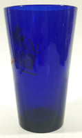 Labatt's Blue Beer 5 3/4" Tall Cobalt Blue Glass Cup