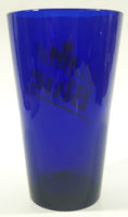 Labatt's Blue Beer 5 3/4" Tall Cobalt Blue Glass Cup