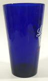 Labatt's Blue Beer 5 3/4" Tall Cobalt Blue Glass Cup