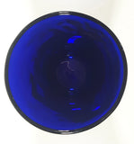 Labatt's Blue Beer 5 3/4" Tall Cobalt Blue Glass Cup