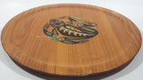 Panorama Products "Story of the Frog" Pacific North West Aboriginal Art Handcrafted 13 7/8" Round Western Red Cedar Wood Plaque