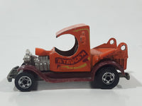 1980 Hot Wheels Oldies But Goodies Dumpin' A Dump Truck Orange and Brown Die Cast Toy Car Vehicle