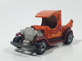 1980 Hot Wheels Oldies But Goodies Dumpin' A Dump Truck Orange and Brown Die Cast Toy Car Vehicle