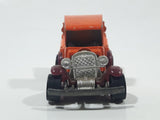 1980 Hot Wheels Oldies But Goodies Dumpin' A Dump Truck Orange and Brown Die Cast Toy Car Vehicle