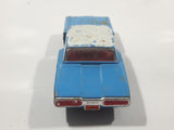 Very Rare Vintage Meccano Dink Toys Ford Thunderbird Coupe Blue with White Roof 1/42 Scale Die Cast Toy Car Vehicle