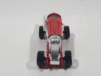 2002 Hot Wheels First Editions Torpedo Jones Red Die Cast Toy Car Vehicle No Driver