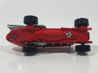 2002 Hot Wheels First Editions Torpedo Jones Red Die Cast Toy Car Vehicle No Driver