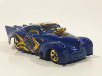 2008 Hot Wheels All Stars '41 Willys Blue Die Cast Toy Hot Rod Car Vehicle