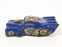 2008 Hot Wheels All Stars '41 Willys Blue Die Cast Toy Hot Rod Car Vehicle