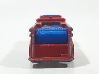 1982 Hot Wheels Fire Eater Red Fire Truck Die Cast Toy Car Vehicle - BW - Blue Lights - Hong Kong