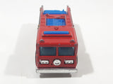 1982 Hot Wheels Fire Eater Red Fire Truck Die Cast Toy Car Vehicle - BW - Blue Lights - Hong Kong