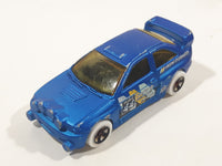 2017 Hot Wheels HW Snow Stormers Escort Rally #44 Blue Die Cast Toy Car Vehicle