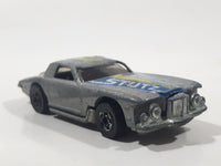 1980 Hot Wheels Stutz Blackhawk Grey Die Cast Toy Car Vehicle - Hong Kong