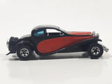 1981 Hot Wheels '37 Bugatti Black Red Die Cast Toy Classic Luxury Car Vehicle