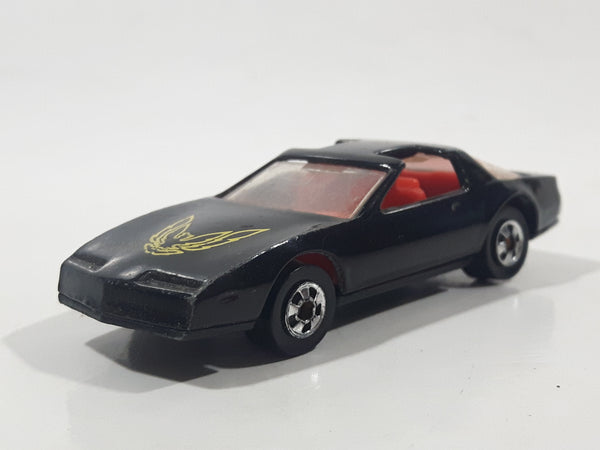 1988 Hot Wheels '80s Firebird Black Die Cast Toy Car Vehicle