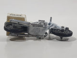 Vintage Matchbox Lesney No. 33 Honda 750 Motor Cycle Police White Die Cast Toy Vehicle