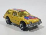 1978 Hot Wheels Flying Colors Packin' Pacer Yellow Die Cast Toy Car Vehicle - Hong Kong